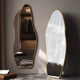Feiwang Tengda Ganzkörper Spiegel bodenstörendem Spiegel Licht Luxus Dressing Mirror Home Schlafzimmer Bekleidungsgeschäft Hoch definitionsanpassungsspiegel High-End Sense Ins Style Yunduo-Stil [Herbst Moon Silber] Dual Zweck 160*50 [SF Express-Entbindung, Schäden müssen ausgeglichen werden]