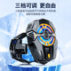 Bkayp mobile phone radiator semiconductor refrigeration ice-sealed back clip three-speed adjustment air cooling cooling e-sports grade chicken-eating artifact King Yuanshen suitable for Apple 17 Black Shark Red Magic