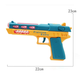 
Smart little expert children's electric music toy gunshot light 2 boys and girls with sound small pistol suitable for 3-year-old girls gun [Green] War Eagle sound light gun 9923+3 sections 5+ screw knife