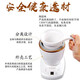 Jinhong bird's nest stew pot, special pot for stewing cordyceps, ceramic mini electric stew pot, cup, bottle, cordyceps steamer, travel high-end bird's nest machine artifact, one for 1-2 people, automatic, dazzling gold ceramic inner pot, 500ml + base 0.5L