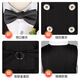 Bubble orange (BUBBLE ORANGE) children's dress summer short-sleeved boy suit suit vest handsome little boy's first birthday flower girl performance suit 5-piece set (shirt + horse short chest collar) size 130 (recommended weight 50-56 Jin [Jin equals 0.5 kg])