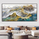 Dincmei Dingchuangmei Landscape Painting Stickers Living Room Decoration Painting Backer Wangcai Office Background Wall Sticker Self-adhesive Landscape Painting Mural 01. Flowing Water Makes Money Width 60cm-Height 30cm Self-adhesive Landscape Painting with Glue on the Back