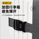 STRACH LEHUO VOLAGE STRAP CONDUCTION CONDUCTION STOCHES DE FONDUCTION AVEC LUGGAGE PROTECTION DES BROPES COMBORD CABLE BANDAGE À LA CORDE DE CORDE BANDAGE BANDAGE Mot de passe de mot de passe - Gray
