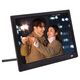 Lexlia 13,3 pulgadas IPS de alta resolución 1920*1080 visualización completa HD marco de fotos digital hogar pantalla de álbum de fotos electrónico pantalla comercial 13,3 pulgadas negro libre 32G U disco