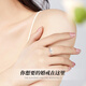 China Gold (CHINA GOLD) One-Kiss Love Silver Ring Female Topaz Proposal Diamond Ring Birthday Gift for Girlfriend and Wife Wedding Anniversary One-Kiss Love Ring-Topaz [Jingsuda]