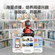 Fluorit Fluorit RK2Pro 400W Intelligente Kinderbetreuung Lernen Roboter Fernbedienung Early Education Roboter Intelligente Roboter AI Spielzeug -Videoanruf Sprach Interaktion RK2Pro EP Programmierversion Set 32G -Karte [kostenloses Upgrade und Senden 64G]