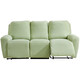 Taimei Xin Chivas Regal First Class Sofa Cover Full Cover All Seasons Universal Elastic Thickening Anti-Cat Scratch Lounge Chair Lianrui-Matcha Green Four-seater Suitable for 235-300cm Sofa
