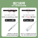 Four-cool in-ear wired mobile phone headphones mobile phone computer games live call noise reduction headset mobile phone computer wired headphones are suitable for Apple, Huawei, Xiaomi Honor cost-effective white [3.5mm round hole socket]