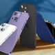 Milch Ducklings geeignet für Apple 14 Mobiltelefonhülle iPhone 14 Schutzhülle Vollstein ultra-dünner mattes durchscheinender Antiball-Silikon-Softschale für Männer und Frauen Apple 14 [Deep Space Black] + Vollschild-Diamantfilm
