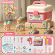 Huangen Children's Toys 3-6 Jahre alte Schraubenschraubspielzeug Jungen Geburtstagsgeschenke Bildungsspielzeug 4-8 Elektrobohrer Reparaturwerkzeugkasten [Pink-Elektrikbohrer] Schraube 146pc/Ladeversion. Weitere Informationen finden Sie im zweiten Hauptbild für die Stilliste