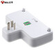 Bull-Steckdosen-Konverter-Stecker, kabellose Steckerleiste, USB-Multifunktionssteckdose, eine Umdrehung, Mehrfachschutztür, Verlängerungskonverter, geeignet für Schlafzimmer und Küche, Untersteuerschalter, Pin-Typ, eine Umdrehung, drei