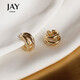 Jay 2025 New Mosquito Repellent Disc No Piercing Ear Clip Women's Clip-on Earrings as Birthday Gift for Girlfriend