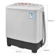 LittleSwan double-tub double-cylinder washing machine semi-automatic 8 kg Jin [Jin equals 0.5 kg] household appliances spray rinsing powerful decontamination trade-in operation simple rental home TP80VDS08
