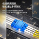 安普康AMPCOM电信级LC-SC单模光纤跳线9/125单芯低烟无卤LSZH环保外皮10G尾纤收发器 电信级单模双芯9/125 2.0外径 50米