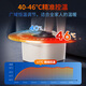 
AUX (AUX) foot bath tub massage foot bathtub massage automatic massage 2025 foot bath massage machine intelligent constant temperature foot massage practical birthday gift for parents [comfortable foot movement] Intelligent three-key + 10 sets of finger press rollers + red light physiotherapy Birthday gift for parents Lady Men Elderly Elderly