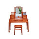 Tiger Master mahogany furniture Burmese rosewood (scientific name: Big Fruit Rosewood) bedroom solid wood dressing table combination dressing table Chinese style dressing table dressing table with stools