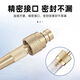 All-copper pressurized car wash water gun nozzle accessories universal high-pressure spray gun adjustable joint water nozzle for household watering cauliflower and garden irrigation 4-point/6-point water pipe universal joint + 4-point/6-point water pipe spray gun