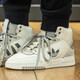 阿迪达斯 （adidas）三叶草男女鞋运动休闲高帮板鞋2023冬季IF2694 IF2677 汉玉白_肉粉色 42