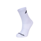 Baibaoli Babolat Mittelröhrensocken für Männer und Frauen Baibaoli Tennis-Socken Schweiß-absorbierende atmungsaktive Sportsocken 5UA1371 [Middle Socken, drei Paare Weiße] Größen 39-42