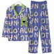 Modal Boys Pyjamas Spring and Automne Modal Children's Long à manches longues Mine de taille moyenne pour enfants pour garçons pour garçons 2024 Nouveau automne 2M - PROS-12158 8 Tailles (100-110) CM