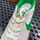 Nike (NIKE) men's shoes 2025 new summer sports shoes SB HERITAGE VULC low-top shoes cushioning casual shoes CD5010-101 wolf gray white green 42