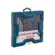BOSCH metalworking, woodworking and masonry drill bits 15 drill bits set