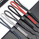 Kunsui Регулируемый универсальный мобильный телефон Lanyard U Диск короткометражный межкомпомочный веревочный веревка Bluetooth-динамик Ключ против потери веревки регулируемый мобильный телефон [запястье черное]