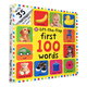 幼儿英语100词 我的100个单词 英文原版 First 100 Words Lift-The-Flap 罗杰普利迪 幼儿绘本翻翻书 0-6岁 搭启蒙认知100只动物 100个农场词汇 我的100个单