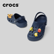 Crocs Crocs Beyer Chaussures de grotte pour enfants garçons et filles Sac extérieur-toe plage chaussures de plage pantoufles / 207013/207012 Dark Blue-410 33 (200 mm)