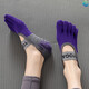 Milan yoga shoes five-finger non-slip new summer dance fitness socks indoor Pilates calyx Pei Dang Ke Ke Ke Ma red 1 pair