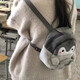 
Yuze Penguin Backpack Women Ins Cute Cartoon JK Girl Doll Bag Doll Plush Casual Mini Small School Bag Off-White Small Title