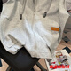 Le nouveau sweat à gilet sans manches de Van Zhesha pour le printemps, une veste cardigan à capuche pour femmes de style gilet à gilet glissé de style coréen top 841 Clip de cheval en laisse blanche 2xl 180