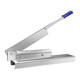 MYTEC guillotine bone cutting artifact household bone cutter small mutton slicer ribs pig trotters chicken duck fish commercial knife thickened manganese steel guillotine 25cm with holder