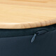 MUJI cushioned table that can be used on the lap, lap table, bed computer table, cushion tablet table, new product, navy blue, length 470*width 315*height 100mm