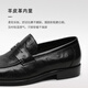 Goldlion Herrenschuhe Business Fashion Hochzeitsschuhe personalisierte Lederschuhe bequeme Slipper G58230093aaa Black 40