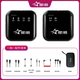 Xingshang V5Max second generation wireless lavalier microphone suitable for mobile phone camera Douyin Vlog live broadcast outdoor interview shooting short video one-to-two mobile live broadcast sound card recording equipment V5MAX (mixer) single-person Apple and Android universal