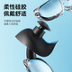 李宁（LI-NING）专业游泳耳塞柔软舒适中防水耳炎洗澡学游泳装备 709-2钢琴黑色