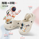 Lidani (TZLDN) children's clogs girls summer baby indoor home boys seaside beach non-slip sandals parent-child outer wear white Ice Cream Bunny 28-29 shoe inner length 19cm