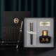 [Low Price on the Whole Network] HERO Fountain Pen Gift Box 10K Gold Pen [Shaohua Series] Business Office Personalized Gift Pen High-end Men and Women Gift Ink Set Hei Liya