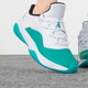 Nike (Nike) Shoes Women's Air Jordan 11 Low AJ11 AJ11 BAJO PASADO DE PASTURA ROSE PODVO NEGRO DV2629-103 White Green 37.5