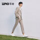 零度Zero【杨烁联名同款】轻量零感厚底西装小白鞋2025新款休闲板鞋男 S33536白色 41