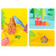 Children's toys hand-painted origami animal models for boys and girls kindergarten baby DIY production material package parent-child interactive 3D color paper-cut 3-6-10 years old HW6060