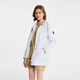 Aigle Aigao Shock Jacke Frühlings- und Sommer Klassiker Outdoor Casual Fashion Einfache Frauenjacke Super hellweiß BD671 40