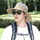 Montrez le chapeau Men's Summer Sun Sun HoE extérieur respirant Sun Sun Hat CHAPE MELLE CHAPE FISHERMAN'S MOUNTREEERING FISHER SOR SORN GREN DRO