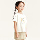 Mini Bala [cool quick-drying] Girls Summer Antibacterial Set Baby Short Sleeve Two-Piece Set