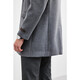 Sept Wolf Woolen Mabinet Men's Mid-Long Veste en laine masculine Haine Fashion d'hiver décontracté Vêtements de vent de vent Vêtements pour hommes 004 (gris de fleur) 2xl 54a