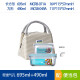 Llock de vidrio Corea Corea Temperada Vidrete engrosado en espesas Resado de refrescante Retenerse Bajero de lonchera Bolsas de la caja del congelador de la bolsa del congelador 490 ml cuadrado + rectangular 695 ml + bolsa