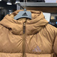 阿迪达斯 （adidas）羽绒服女装2024秋冬新款运动服保暖连帽上衣夹克外套JV6191 JV6191棕色 M