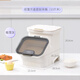 Ju element rice bucket household sealed insect-proof and moisture-proof rice storage box rice cylinder flour large-capacity grain storage bucket 10 Jin Jin equals 0.5 kg, minimalist gray