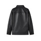 Jiumuwang leather jacket, genuine leather jacket for men [100% sheepskin] 24 autumn and winter new slim business casual leather jacket, slim version + black + AN1DV41717 2XL 185/104A